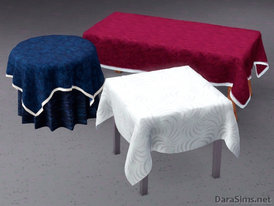 tablecloth set the sims 3