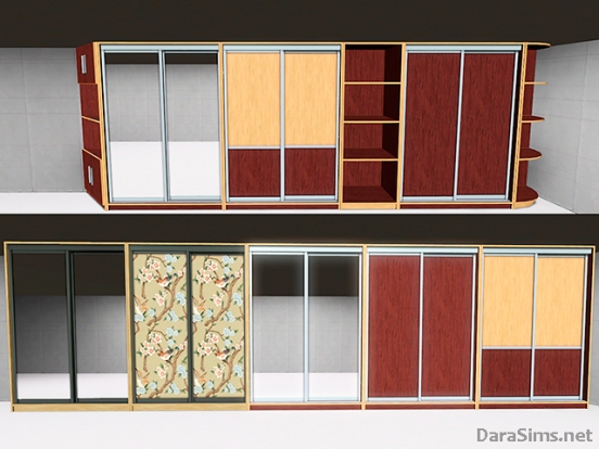 sliding wardrobe set by dara_savelly