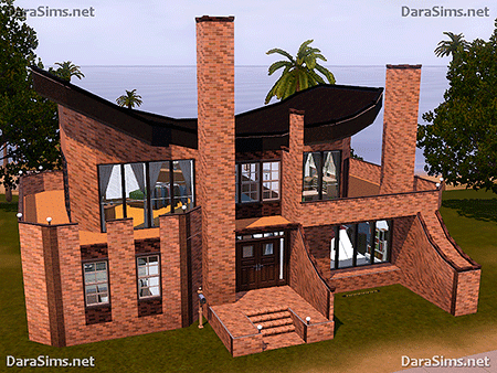 brick house nocc sims 3 by dara savelly