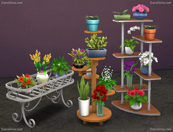 flower stands sims 4 by dara savelly