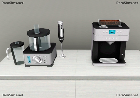 blender and hot beverage machine sims 3
