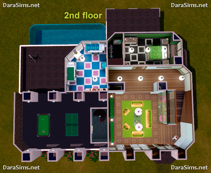 the sims 3 family houses