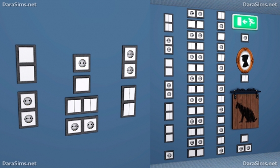 switches and sockets sims 3