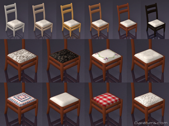dining set with cloth sims 2