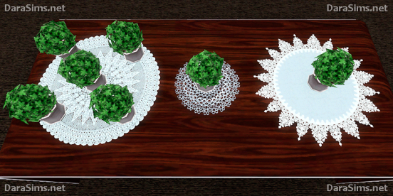 napkin set sims 3