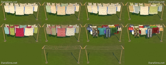 laundry decor set sims 4