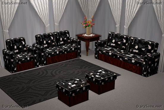 upholstered furniture set sims 2