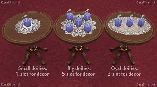 crochet doilies sims 4