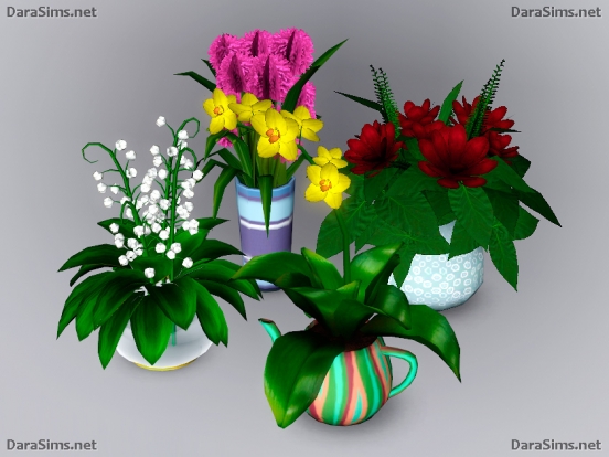 flower set sims 3 by dara savelly