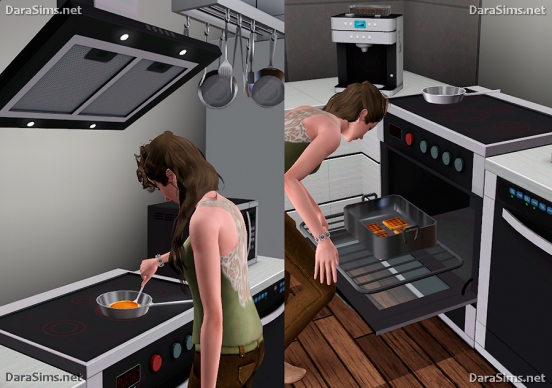 kitchen set sims 3