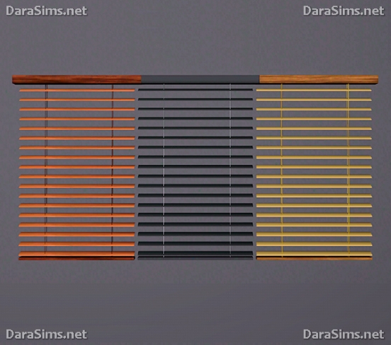 window blinds sims 3