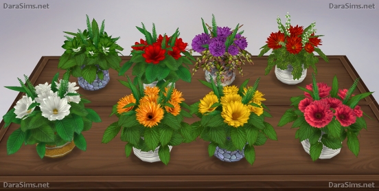 flowers sims 4