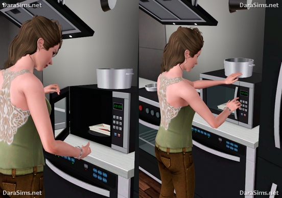 kitchen set sims 3