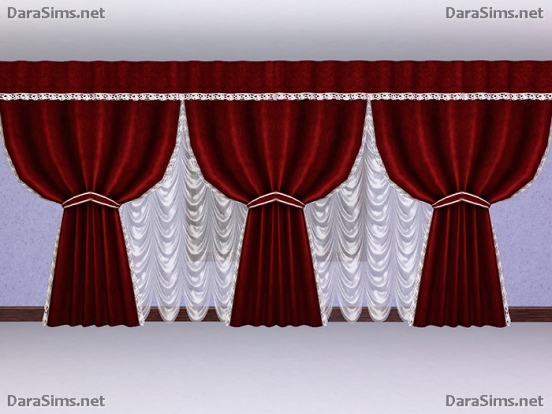 modular curtains sims 3