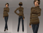 knitted sweater with jeans sims 2