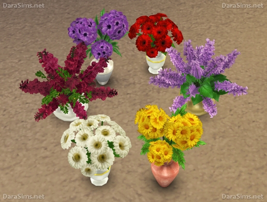 sims 4 flower set 2 by dara savelly