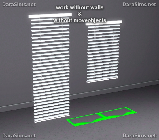 window blinds sims 3