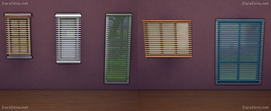 modular window blinds sims 4
